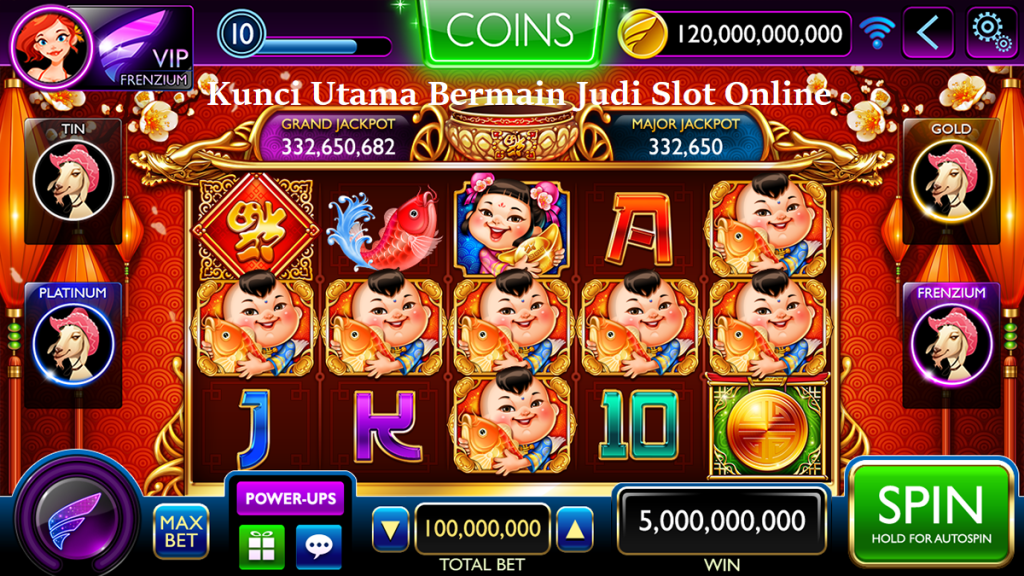 Kunci Utama Bermain Judi Slot Online
